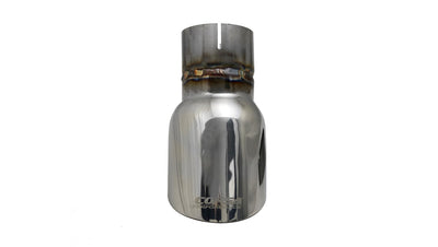 Single 3.5in. Polished Pro-Series Tip Kit <br> 2.500 in. ID / 3.500 in. OD