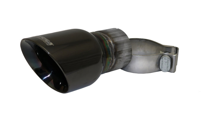 Single 3.5in Black PVD Pro-Series Tip Kit <br> 2.500 in. ID / 3.500 in. OD