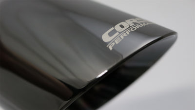 Single 3.5in Black PVD Pro-Series Tip Kit <br> 2.500 in. ID / 3.500 in. OD