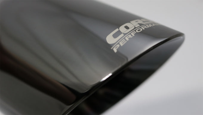 Single 3.5in Black PVD Pro-Series Tip Kit <br> 2.500 in. ID / 3.500 in. OD