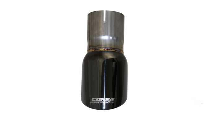 Single 3.5in Black PVD Pro-Series Tip Kit <br> 2.750 in. ID / 3.500 in. OD