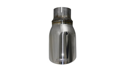 Single 4.0in. Polished Pro-Series Tip Kit <br> 2.500 in. ID / 4.000 in. OD