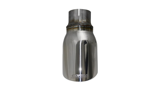 Single 4.0in. Polished Pro-Series Tip Kit <br> 2.500 in. ID / 4.000 in. OD