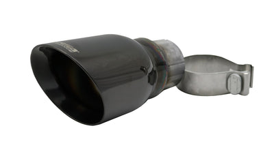 Single 4.0in Black PVD Pro-Series Tip Kit <br> 2.500 in. ID / 4.000 in. OD