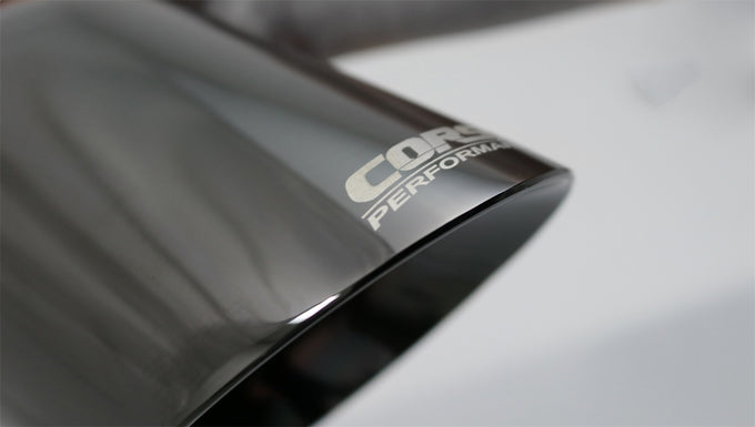 Single 4.0in Black PVD Pro-Series Tip Kit <br> 2.500 in. ID / 4.000 in. OD