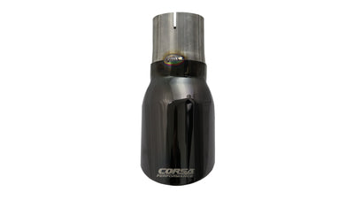 Single 4.0in. Black PVD Pro-Series Tip Kit <br> 2.750 in. ID / 4.000 in. OD