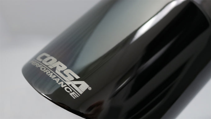 Single 4.0in. Black PVD Pro-Series Tip Kit <br> 2.750 in. ID / 4.000 in. OD