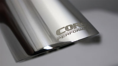 Single 4.0in. Polished Pro-Series Tip Kit <br> 3.000 in. ID / 4.000 in. OD