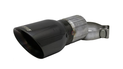 Single 4.0in Black PVD Pro-Series Tip Kit <br> 3.000 in. ID / 4.000 in. OD