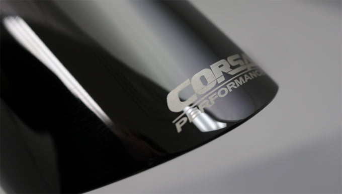 Single 4.0in Black PVD Pro-Series Tip Kit <br> 3.000 in. ID / 4.000 in. OD