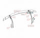 Rear Bumper Guard <br>16-23 Jeep Renegade