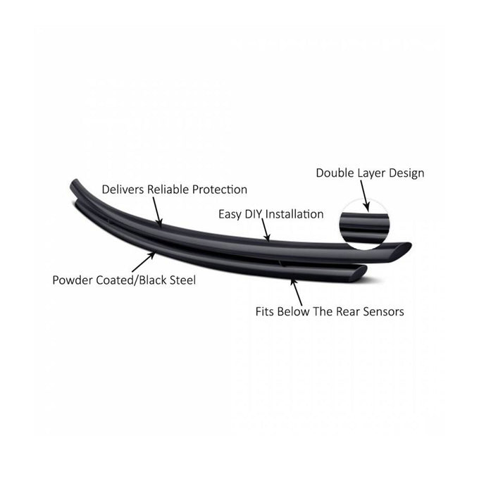 Rear Bumper Guard <br>07-09 Mercedes-Benz GL320, 07-11 GL350, 10-11 GL450