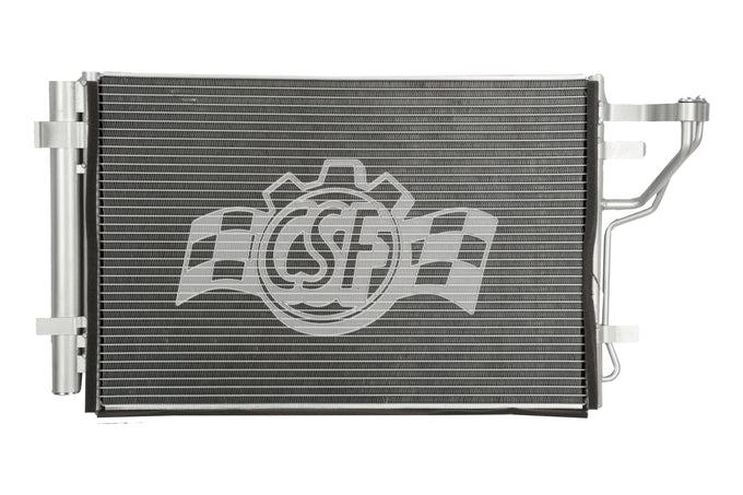 Aluminum Parallel Flow A/C Condenser <br> 2007-2012 Hyundai Elantra