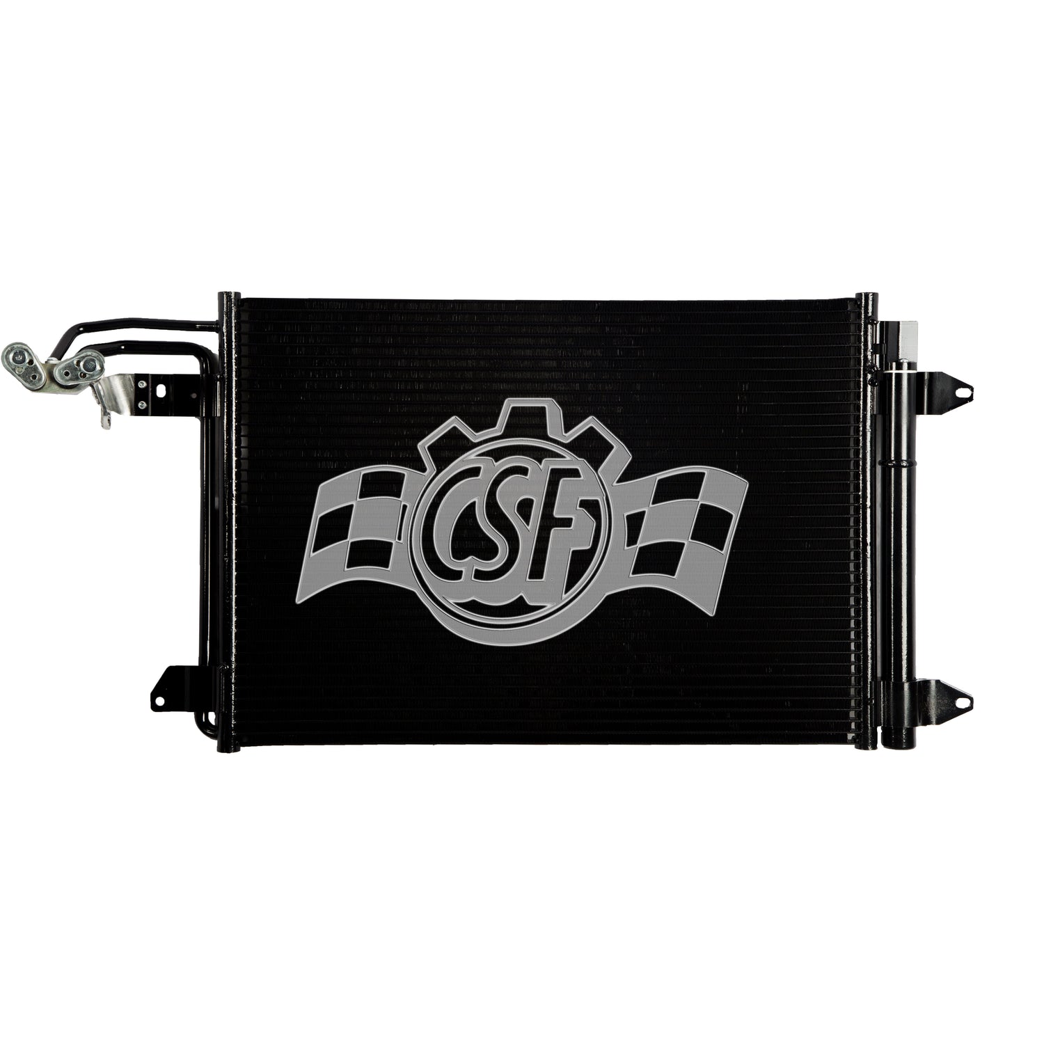 Aluminum Parallel Flow A/C Condenser <br> 06-14 VW EOS Audi TT Quattro GTI Jetta