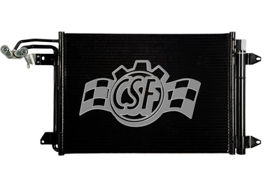 Aluminum Parallel Flow A/C Condenser <br> 06-14 VW EOS Audi TT Quattro GTI Jetta