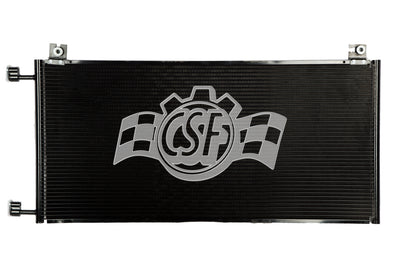 Aluminum Parallel Flow A/C Condenser <br> 01-07 Chevy Silverado GMC Sierra 1500 2500 3500 HD