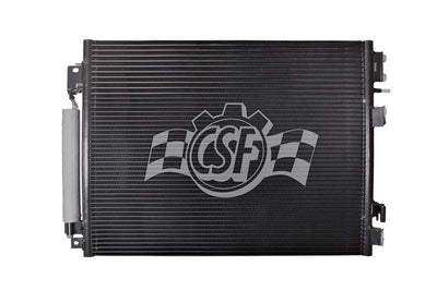 Aluminum Parallel Flow A/C Condenser <br> 09-14 Dodge Challenger Charger, Chrysler 300