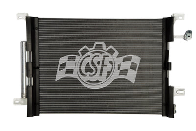 Aluminum Parallel Flow A/C Condenser <br> 2010-2014 Ford Mustang