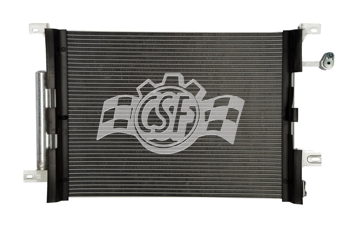 Aluminum Parallel Flow A/C Condenser <br> 2010-2014 Ford Mustang