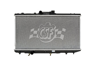OEM Replacement 1 Row Aluminum Core Radiator <br> 93-97 Geo Prizm, Toyota Corolla