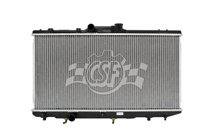 OEM Replacement 1 Row Aluminum Core Radiator <br> 93-97 Geo Prizm, Toyota Corolla