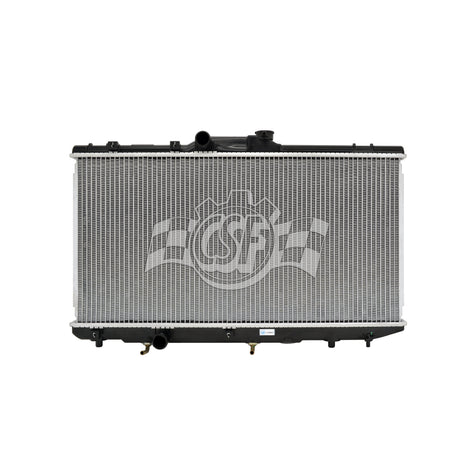 OEM Replacement 1 Row Aluminum Core Radiator <br> 93-97 Geo Prizm, Toyota Corolla