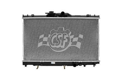 OEM Replacement 1 Row Aluminum Core Radiator <br> 98-02 Toyota Corolla, Chevy Prizm
