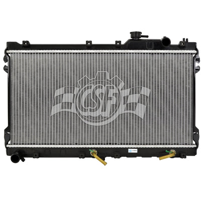 OEM Replacement 1 Row Aluminum Core Radiator <br> 1990-1993 Mazda Miata