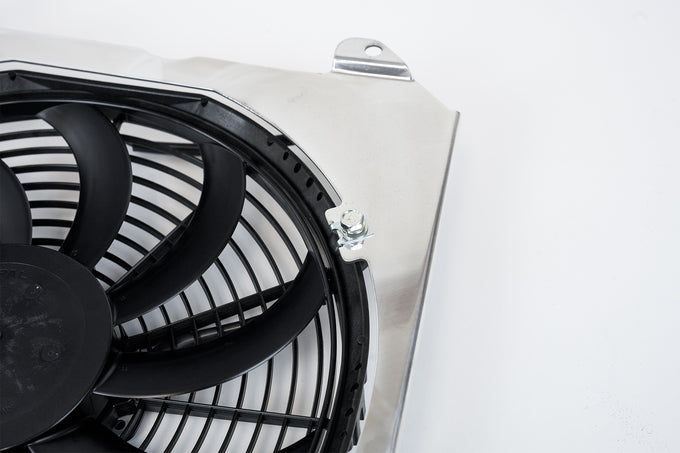 All-Aluminum Fan Shroud w/ 12-inch SPAL Fan <br> 92-00 Honda Civic
