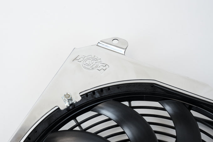 All-Aluminum Fan Shroud w/ 12-inch SPAL Fan <br> 92-00 Honda Civic