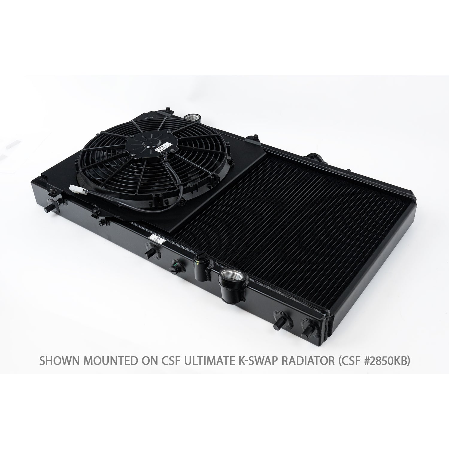 All-Aluminum Fan Shroud w/ 12-inch SPAL Fan <br> 92-00 Honda Civic