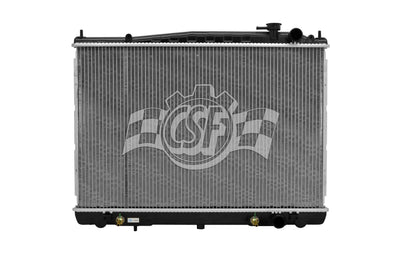 OEM Replacement 1 Row Aluminum Core Radiator <br> 98-04 Nissan Frontier, Xterra