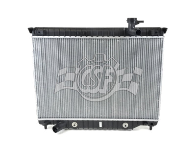 OEM Replacement 1 Row Aluminum Core Radiator <br> 02-09 Chevy Trailblazer, Buick Rainier, GMC Envoy