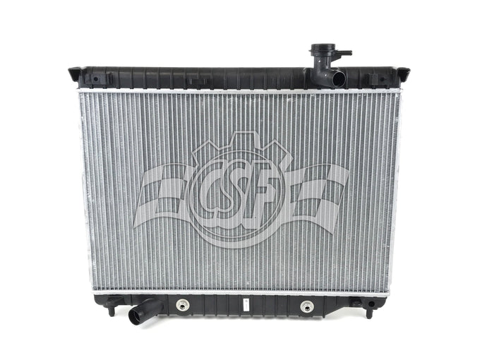 OEM Replacement 1 Row Aluminum Core Radiator <br> 02-09 Chevy Trailblazer, Buick Rainier, GMC Envoy