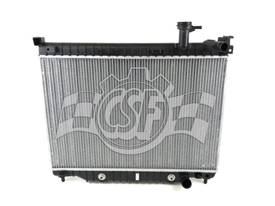 OEM Replacement 1 Row Aluminum Core Radiator <br> 03-09 Isuzu Ascender, Buick Rainier, GMC Envoy