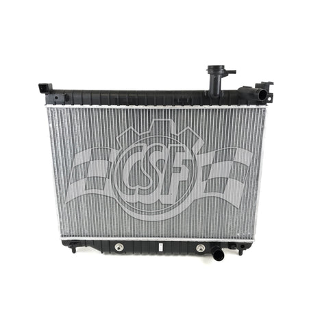 OEM Replacement 1 Row Aluminum Core Radiator <br> 03-09 Isuzu Ascender, Buick Rainier, GMC Envoy