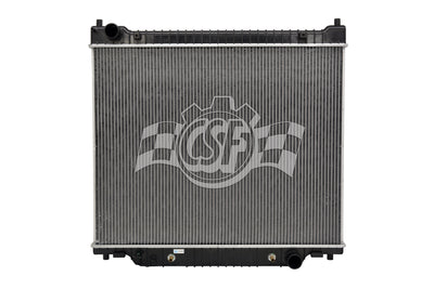 OEM Replacement 2 Row Aluminum Core Radiator <br> 97-07 Ford E150-450 Super Duty Econoline Club Wagon