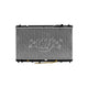 OEM Replacement 1 Row Aluminum Core Radiator <br> 02-08 Toyota Camry Solara, Lexus ES300 ES330