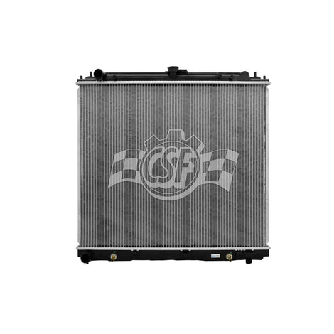 OEM Replacement 1 Row Aluminum Core Radiator <br> 09-12 Suzuki Equator, 05-18 Nissan Frontier