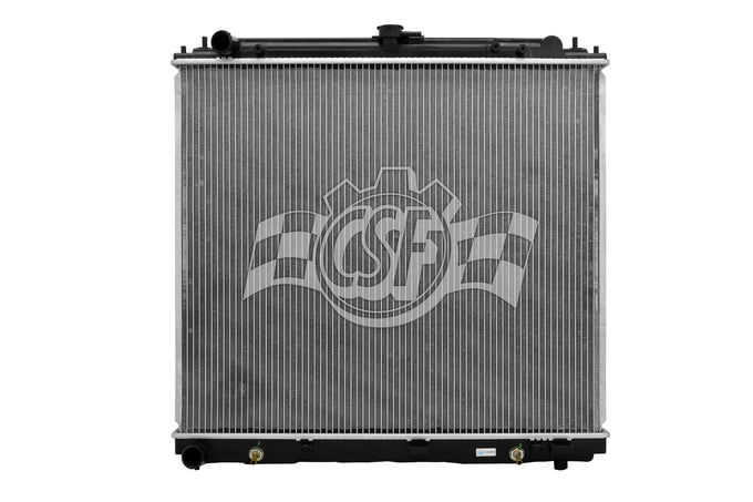 OEM Replacement 1 Row Aluminum Core Radiator <br> 09-12 Suzuki Equator, 05-18 Nissan Frontier