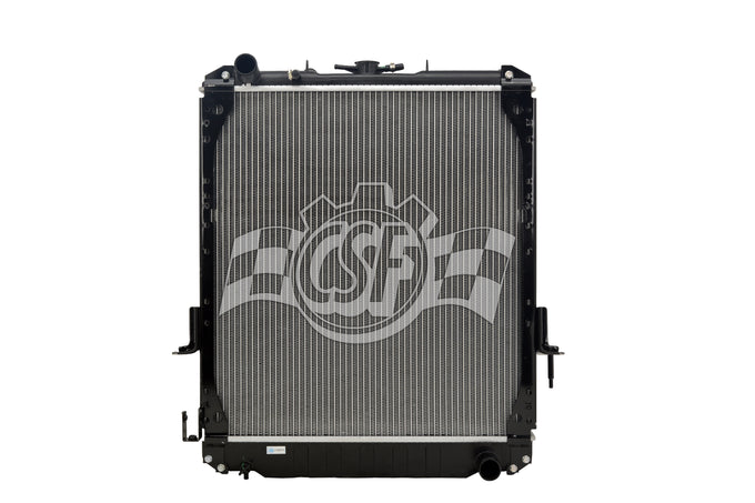 OEM Replacement 2 Row Aluminum Core Radiator <br> 96-15 Chevy GMC W-Series, Isuzu NPR