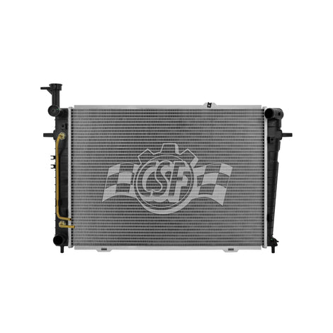 OEM Replacement 1 Row Aluminum Core Radiator <br> 05-09 Hyundai Tucson, 05-10 Kia Sportage