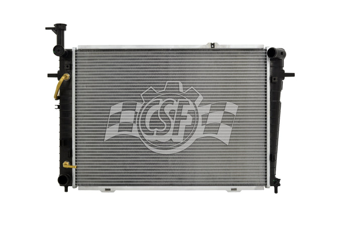 OEM Replacement 1 Row Aluminum Core Radiator <br> 05-09 Hyundai Tucson, 05-10 Kia Sportage