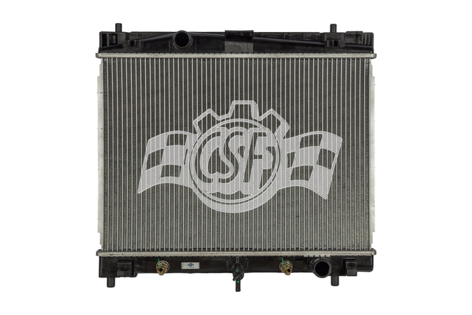 OEM Replacement 1 Row Aluminum Core Radiator <br> 07-19 Toyota Yaris, 08-14 Scion xD