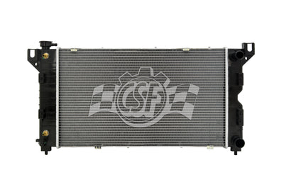 OEM Replacement 1 Row Aluminum Core Radiator <br> 96-00 Dodge Caravan Grand Caravan, Chrysler Voyager