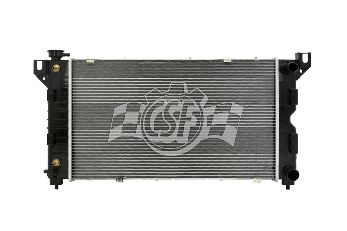 OEM Replacement 1 Row Aluminum Core Radiator <br> 96-00 Dodge Caravan Grand Caravan, Chrysler Voyager