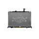 OEM Replacement 1 Row Aluminum Core Radiator <br> 2006-2011 Hyundai Accent