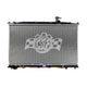 OEM Replacement 1 Row Aluminum Core Radiator <br> 2007-2009 Hyundai Santa Fe