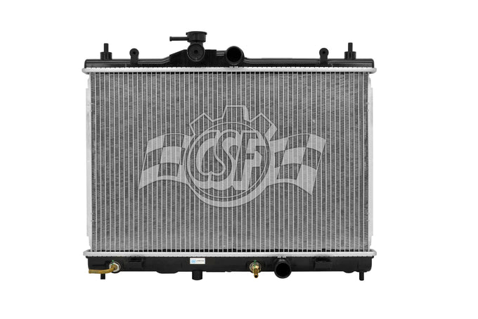 OEM Replacement 1 Row Aluminum Core Radiator <br> 2007-2009 Nissan Versa