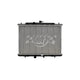 OEM Replacement 1 Row Aluminum Core Radiator <br> 08-15 Nissan Rogue, Rogue Select